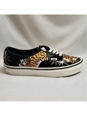 Vans 44DX Anaheim Factory Tiger Pattern Sneakers (Unisex M Size 7.5, W Size 9)
